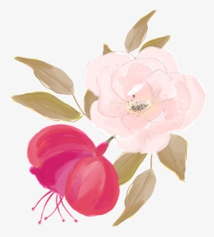 Watercolor Rose Simple #87140