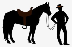 Cowboy Silhouette - Cowboy Png #87555