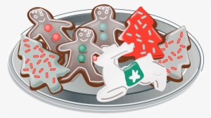 Image Royalty Free Collection Cookie Clip Art High - Plate Of Christmas Cookies Clip Art #87657