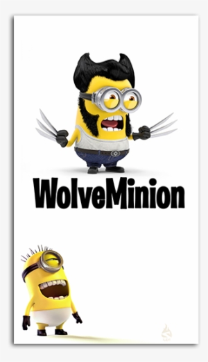Wolverine Minion Mobile Wallpaper Big - Minion Hd #87681