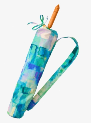 Lily-lark Blue And Aqua Watercolour Print Handcrafted - Watercolor Painting #87684