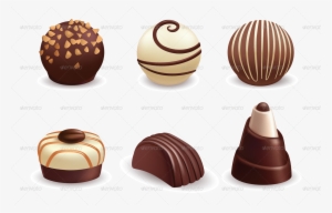 Clip Art Library Download Candies By Mia V Graphicriver - Chocolate Candy Vector Png #87869