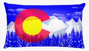Colorado Rocky Mountains Pillow #88210