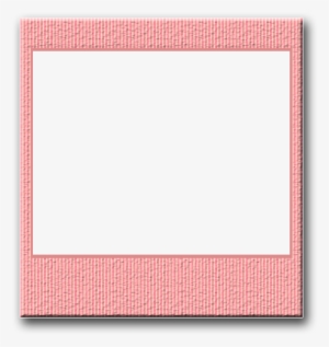 Frames - Pink Polaroid Frame Png #88536