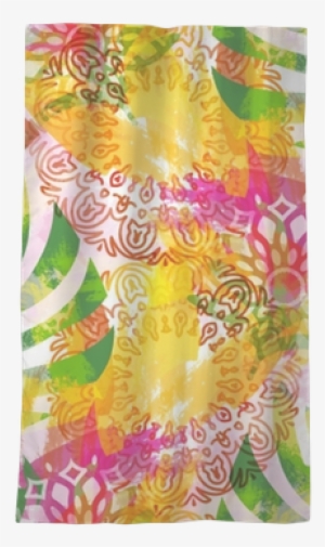 Tropical Background With Watercolor Effect - Paisley #88590