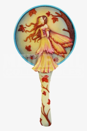 Autumn Gold Hand Mirror By Molly Harrison #88832