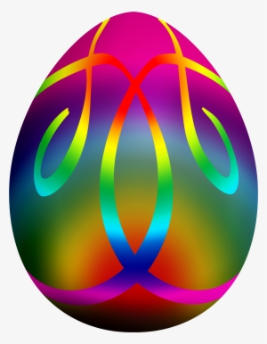 Colorful Easter Egg Png Clip Art #89604
