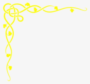 Small - Border Design Simple Yellow #89907