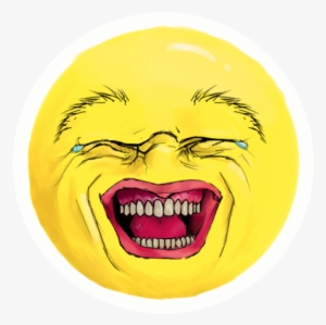 Cry Laugh Emoji Png - Realistic Laughing Crying Emoji #89946