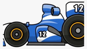 Car Race Png Free Library - Cartoon Formula One Car #800101