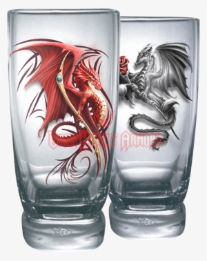 Wyvern Water Glass Set - Dragon Drinking Glasses #800253