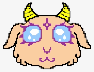 Clipart Black And White Pixel By Suzume Ga On Deviantart - Cute Pixel Satan #800873