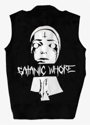 Satanic Whore Patch Occult Satanic Belial Clothing - Satanic Whore T Shirt #801137