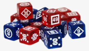 Replacement Set Of Tivits Cubes - Board Game Dice Png #801248