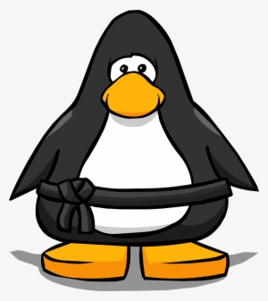 Black Belt On A Player Card - Club Penguin Steam Avatar #801265