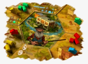 Placed In The Middle Of The Board And Protected From - Dice #801619