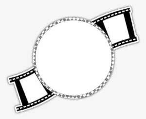 White Circle Movie Strip Transparent Overlay Freetoedit #801744