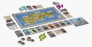 First, Much Like In Ttr, Ethnos Integrates A Board - Cmon Ethnos Board Game #802500