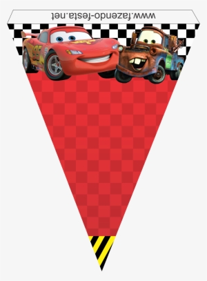 Image Result For Papercraft Disney Cars Pixar Para - Banderin De Cars Para Imprimir #803148