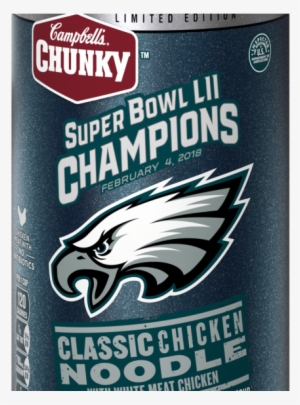 Camden's Campbell Soup Serving Up Commemorative Eagles - Campbell's Chunky Classic Chicken Noodle Soup Featuring #803614