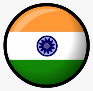 India Flag - Indian Flag Round Png #803687