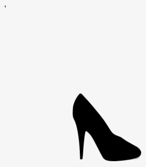 Heel Clip Art At Clker - Black Heel Clip Art #804008