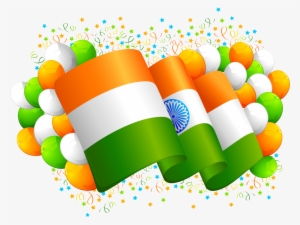 Clipart Indian Flag Source - Happy Independence Day 2018 #804527