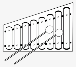 Xylophone - Xylophone Black And White #804584 Xylophone - Xylophone Black And White #804584