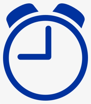 Blue Clock Png #805588