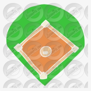 Clipart Transparent Library Stencil For Classroom Therapy - Baseball #805661