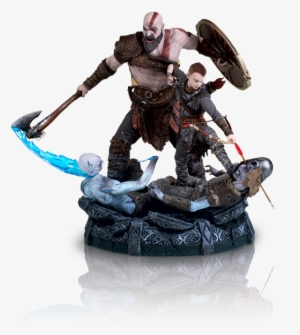 9” Kratos & Atreus Statue - God Of War 4 Collector's Edition #806353