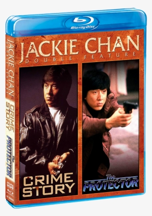"jackie Chan Double Feature" Blu-ray Cover - Jackie Chan Double Feature: Crime Story/the Protector #806427