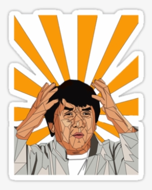 New Jackie Chan Memes Jackie Chan Meme Stickers By - Jackie Chan Meme #806455