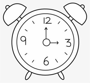 Free Clip Art Clock Cmsalmon - Coloring Page Of Clock #806459