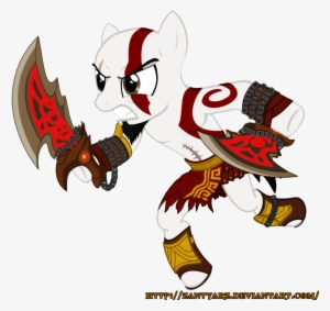 Zantyarz, God Of War, Kratos, Ponified, Safe - Kratos My Little Pony #806528