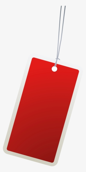 Red Sale Tag Png Download - Empty Sale Label Png #806599