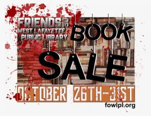 2018 Fall Book Sale - Splatter Clip Art #807093
