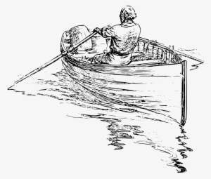 This Free Icons Png Design Of Man Rowing Boat #807642
