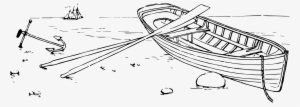 Row Boat Clipart Big Boat - Rowboat Drawing #807724