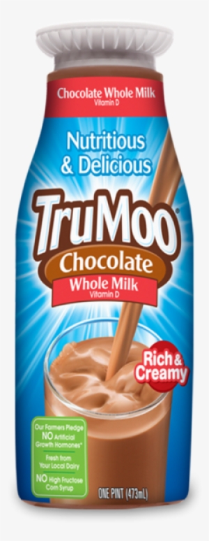 Trumoo Whole Chocolate Milk - Trumoo Milk, Whole, Chocolate - 0.5 Gal (1.89 Lt) #808321