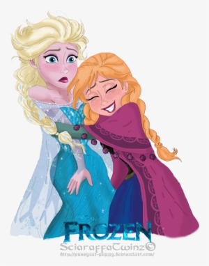 Anna And Elsa - Anna And Elsa 2d #808402