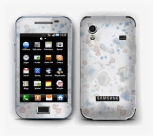 Lovely Watercolor Splash Skin For Your Laptop - Case-mate Barely There - Black - For Samsung Galaxy #808478