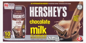 Hersheys 2% Reduced Fat Chocolate Milk - 10 Pack, 8 #808806