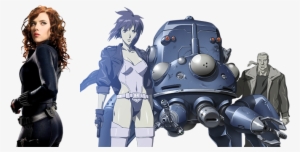 Ghostintheshell - Ghost In The Shell Batou Motoko Kusanagi Art 16x12 #808838