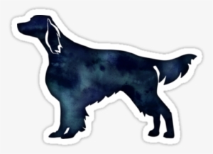 Irish Red And White Setter Dog Breed Black Watercolor - Setter #808915