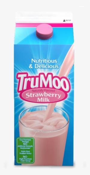 Trumoo Strawberry - Half Gallon - Half Gallon Strawberry Milk #809038