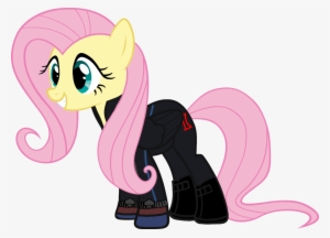 Grapefruitface1, Avengers, Black Widow, Clothes, Crossover, - Black Widow Marvel Fluttershy #809253