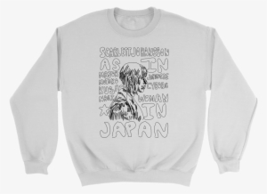 Japanese Cyborg Woman Crewneck Sweatshirt #809305