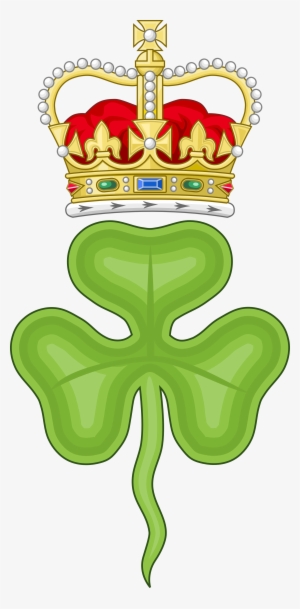Irish Shamrock Png Download - Royal Badge Of Ireland #809348