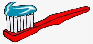 This Free Icons Png Design Of Toothbrush And Toothpaste #809492